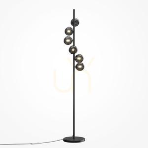 Maytoni Dallas Stehleuchte MOD545FL-06B, schwarz, 6×G9, 150 cm small 0