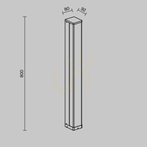 FLOEVA O142FL-L18BK IP65 Lichtmast Maytoni 8 FLOEVA O142FL-L18BK IP65 Lichtmast Maytoni small 8