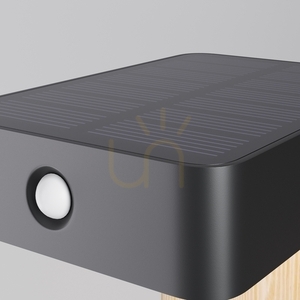 Maytoni Nordis O140WL-L2BK Solar-Wandleuchte LED schwarz 2 W 3000 K IP65 small 3