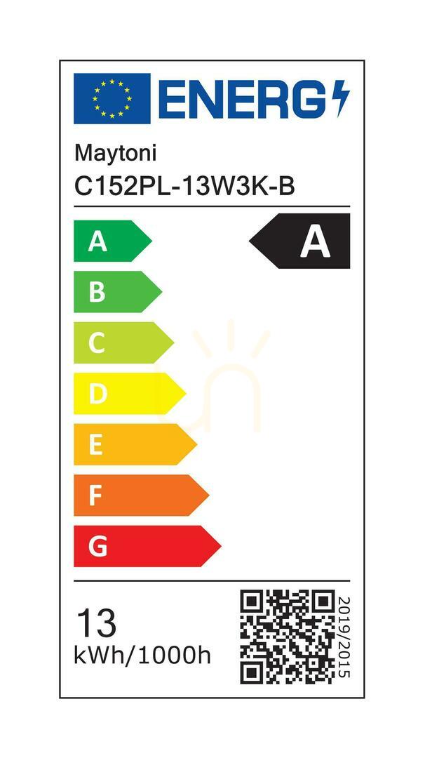 Aussicht FOCUS LED-Deckenleuchte C152PL-13W3K-B Maytoni FOCUS LED-Deckenleuchte C152PL-13W3K-B Maytoni