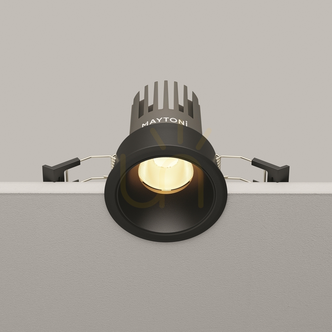 Anzeige DIP-Einbauleuchte DL115-10W-3K-B Maytoni DIP-Einbauleuchte DL115-10W-3K-B Maytoni