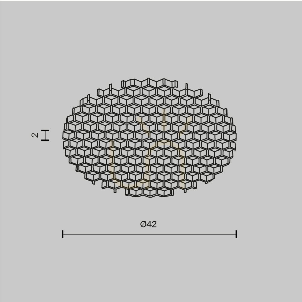 Zeige Zubehör für HoneyComb001-D41.5 Einbauleuchte Maytoni Maytoni Zubehör für HoneyComb001-D41.5 Einbauleuchte Maytoni Maytoni