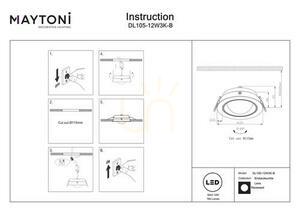 LENS-Einbauleuchte DL105-12W3K-B IP44 Maytoni 8 LENS-Einbauleuchte DL105-12W3K-B IP44 Maytoni small 8