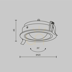 LENS-Einbauleuchte DL105-12W3K-B IP44 Maytoni 9 LENS-Einbauleuchte DL105-12W3K-B IP44 Maytoni small 9