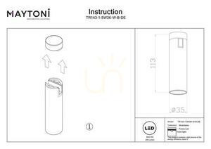 FOCUS LED-Busleuchte TR143-1-5W3K-W-B-DE Maytoni 8 FOCUS LED-Busleuchte TR143-1-5W3K-W-B-DE Maytoni small 8