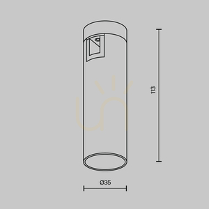 FOCUS LED-Busleuchte TR143-1-5W3K-W-B-DE Maytoni 9 FOCUS LED-Busleuchte TR143-1-5W3K-W-B-DE Maytoni small 9