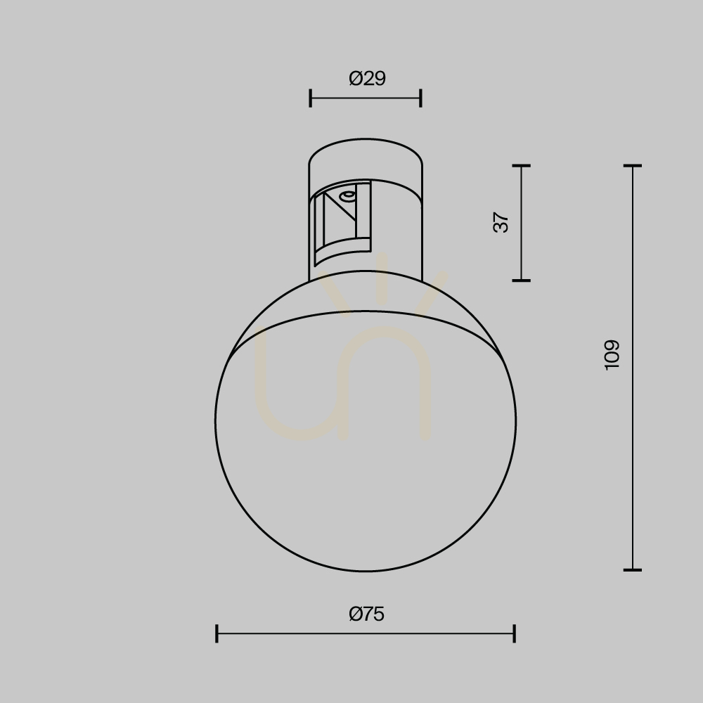 Zeige LUNA Schienenleuchte TR149-1-5W3K-B-DE Maytoni LUNA Schienenleuchte TR149-1-5W3K-B-DE Maytoni