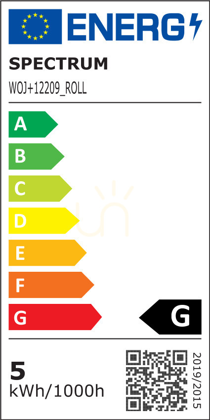 Vorschau LED-Streifen 2835 12V 120 9.6 W/M 730lm/M WW 8mm IP20 5 YEAR 5m Rolle LED-Streifen 2835 12V 120 9.6 W/M 730lm/M WW 8mm IP20 5 YEAR 5m Rolle