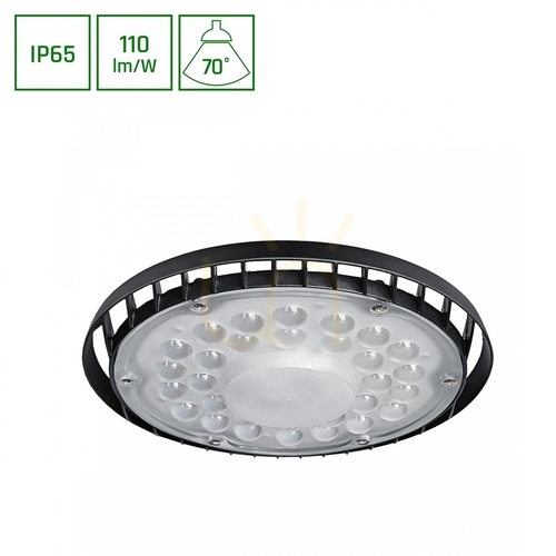 Prüfen Technische Lampe PLATEO SUN 4 High Bay 105W NW 230V 70 St IP65 Ik06 218 X80mm Schwarz.