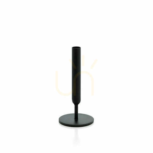 Prüfen Vase Schwarz M 10x10x22 cm