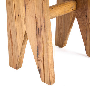 Hocker Siku Natur Holz 40 x 25 x 45 cm small 7