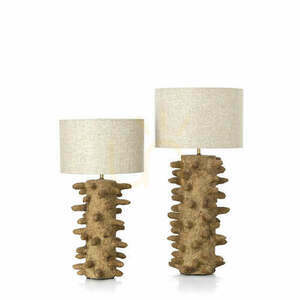 Bazar Bizar THE SPIKETACULAR Mud L Tischleuchte Pappmaché E27 INRI001Mud-L small 1