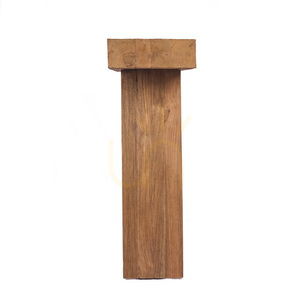 Konsolentisch Bazar Bizar The Stance aus Teakholz, Natur, 86 cm small 3