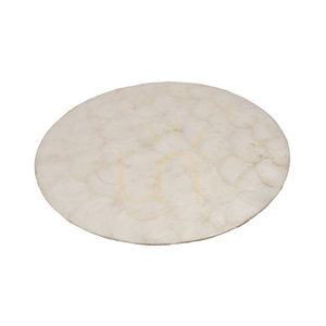 Tischset Perlmutt Weiß 35 x 35 cm small 4
