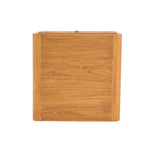 Nachttisch Bazar Bizar Breeze Natur aus Teakholz und Rattan 50 cm small 8