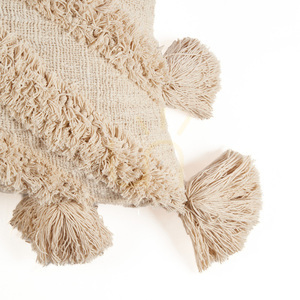 Kissenbezug Quasten Creme 60 x 35 cm small 5