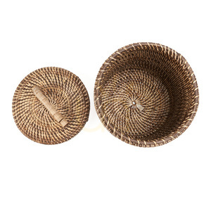 Weidenkorb Hoch Naturbraun 20x20x33 cm Baskets small 3