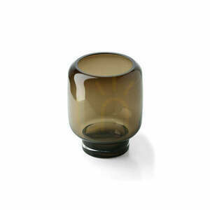 Würfelvase Braun S 15,5 x 15,5 x 19,5 cm small 1