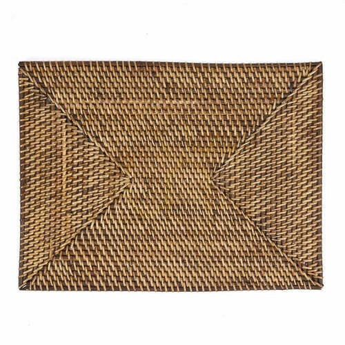 Prüfen Platzset Colonial Collection rechteckig naturbraun 40x30 cm