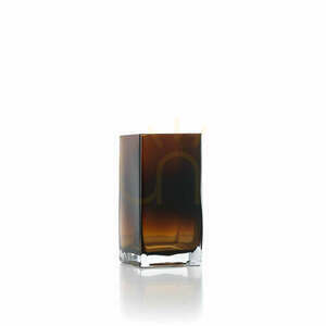 Vase Bernstein Quader Glas 20 cm, S small 0