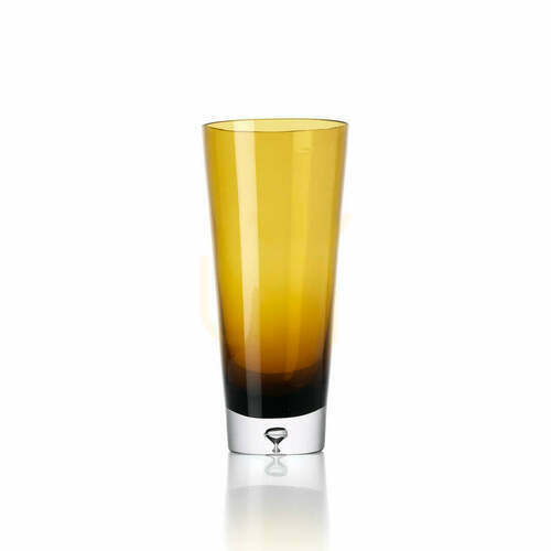 Prüfen Dekovase Braun-Gold L 30 cm