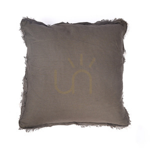 Kissenbezug grau 50x50 cm Smoky Vibe small 5