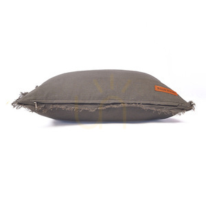 Kissenbezug grau 50x50 cm Smoky Vibe small 9