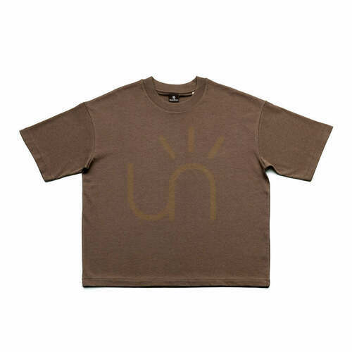 Prüfen T-Shirt Glyph S/S Mokka Schwarz XL