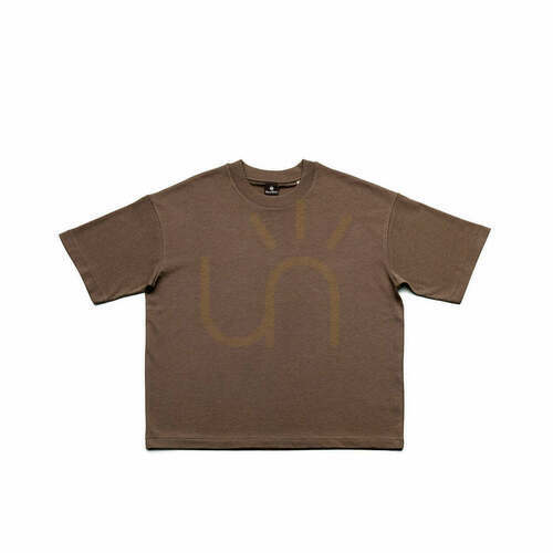 Prüfen T-Shirt Das Glyph S/S Mokka Schwarz S