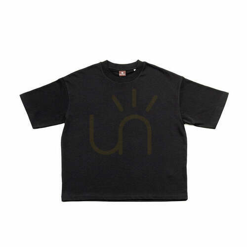 Prüfen T-Shirt The Brand Schwarz Terracotta M