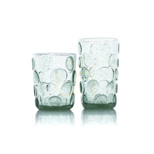 Wasserglas Frosted Dot Aqua 8,2 x 10,5 cm small 5