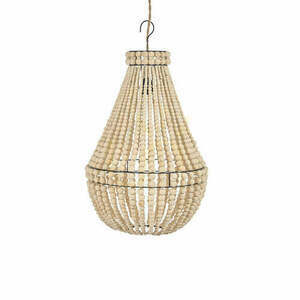 Kronleuchter Teardrop Natur Handmade 40x73 cm small 0