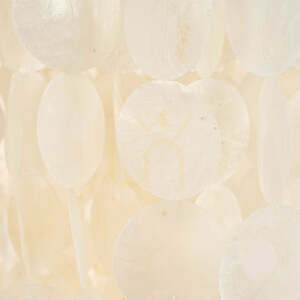 Capiz-Muschel-Lampenschirm Bazar Bizar Moonlit Whispers Natural M 40 × 40 × 85 cm small 6