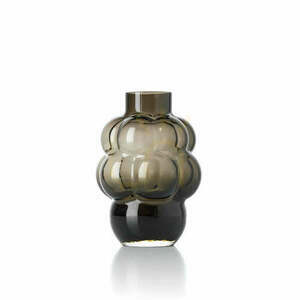 Vase Glas Dunkelgrau M Glass Collection small 0