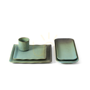 Rechteckiger Teller Lagoon M 30 x 12 cm small 5