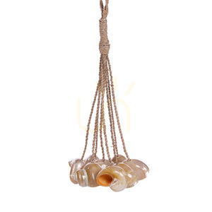 Muschelquaste Natur 45 cm Handgefertigt Dekoaccessoire Zubehör small 4