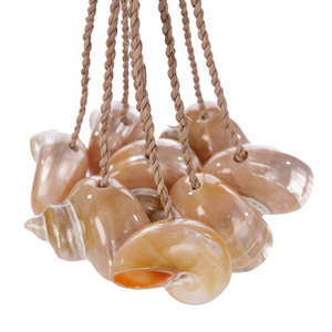 Muschelquaste Natur 45 cm Handgefertigt Dekoaccessoire Zubehör small 6