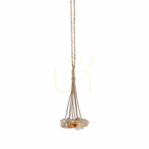 Prüfen Muschelquaste Natur 45 cm Handgefertigt Dekoaccessoire Zubehör