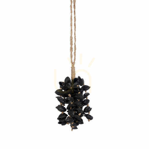 Prüfen Quaste schwarz 35 cm Handmade Zubehör