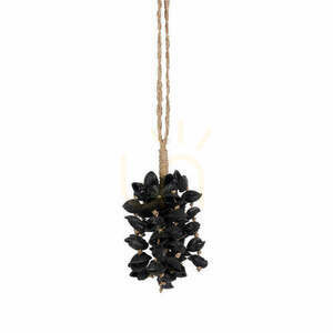 Quaste schwarz 35 cm Handmade Zubehör small 0