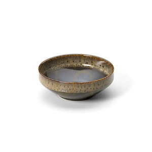 Bazar Bizar KYOTO Schale flach, Keramik, Dark Brown Mud, Ø 14 cm, H 5 cm, handgefertigt small 5
