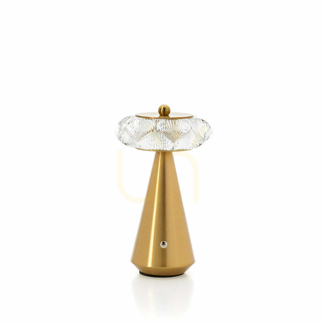 Tischlampe Diamant Diva LED Handmade 24,5 cm Table Lamps