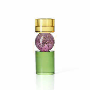 Hoher Kerzenhalter Bazar Bizar Solar Jewel aus recyceltem Glas, 16,4 cm small 0