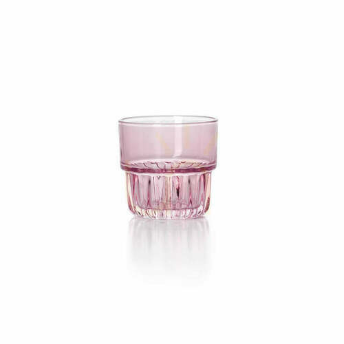 Prüfen Facettierter Becher Blush 8,3 cm Keramik