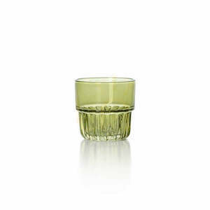 Trinkglas Bazar Bizar The Faceted Tumbler grün 8,3 cm small 0
