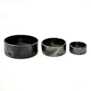 Schale schwarz 20x20x8 cm Burned Collection small 2