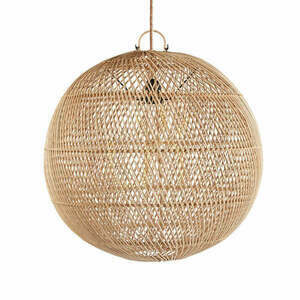 Pendelleuchte Bubble Natural M 50 cm Handmade Pendant Lamps small 0