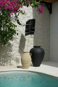 Dekopalme Raffia Palmeira schwarz 10 x 190 x 30 cm small 1
