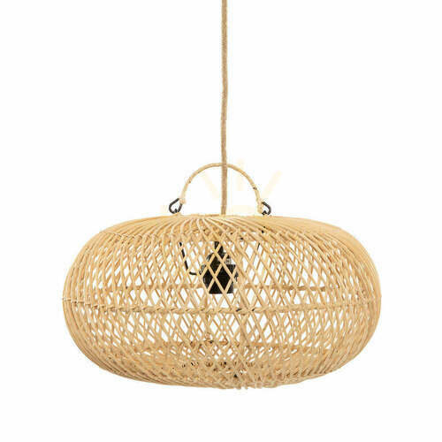 Prüfen Pendelleuchte Wholly Natürlich S 40 cm Handmade Pendant Lamps