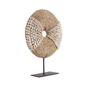 Muscheldekoration auf Ständer Bazar Bizar The Doh Nuts – Naturweiß, 30 cm small 2